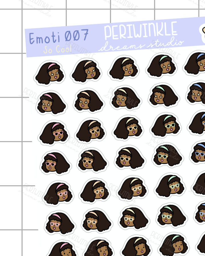 So Cool Kiki Emoti Stickers