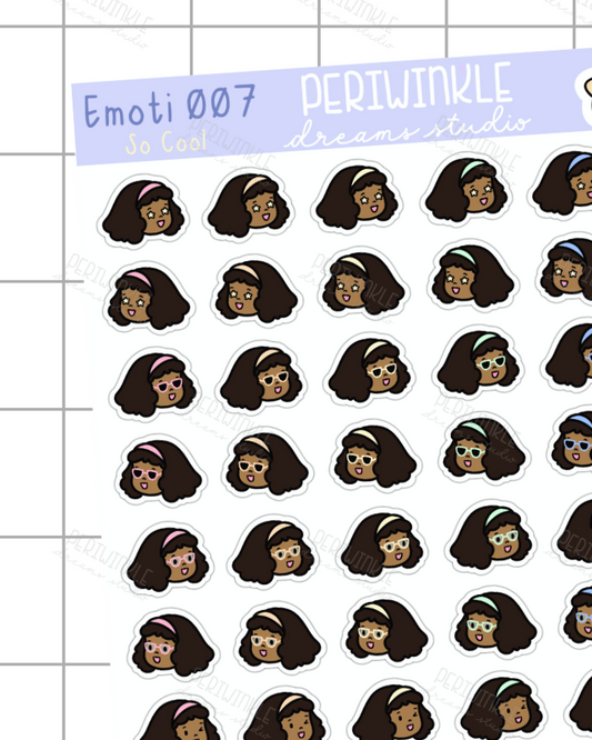 So Cool Kiki Emoti Stickers