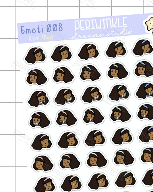 Real Mad Kiki Emoti Stickers