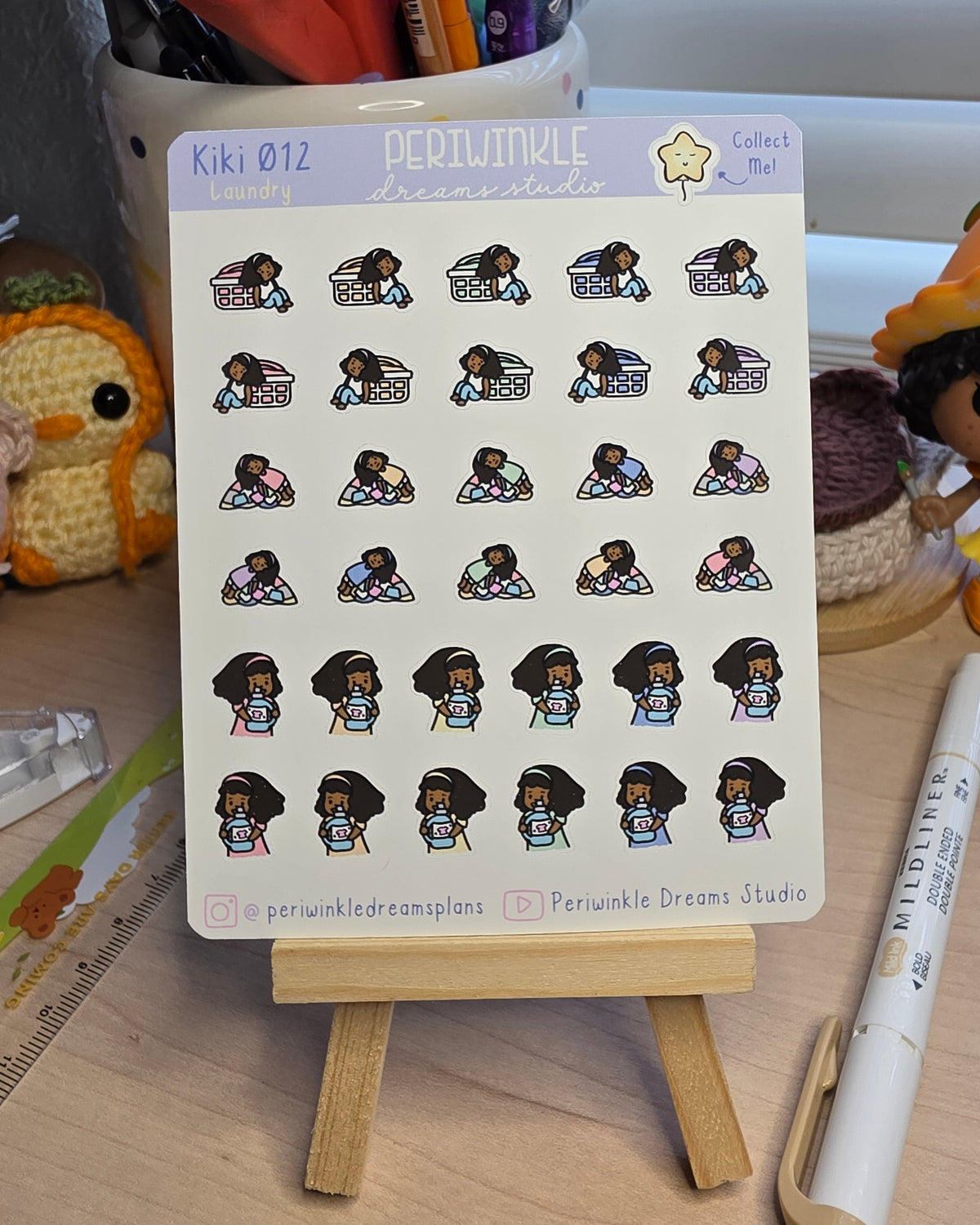Kiki Does Laundry (Sampler)