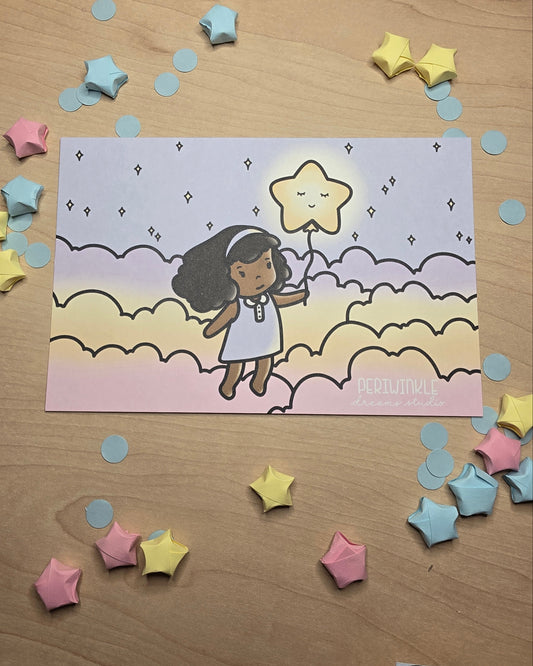 Periwinkle Dreams Postcard