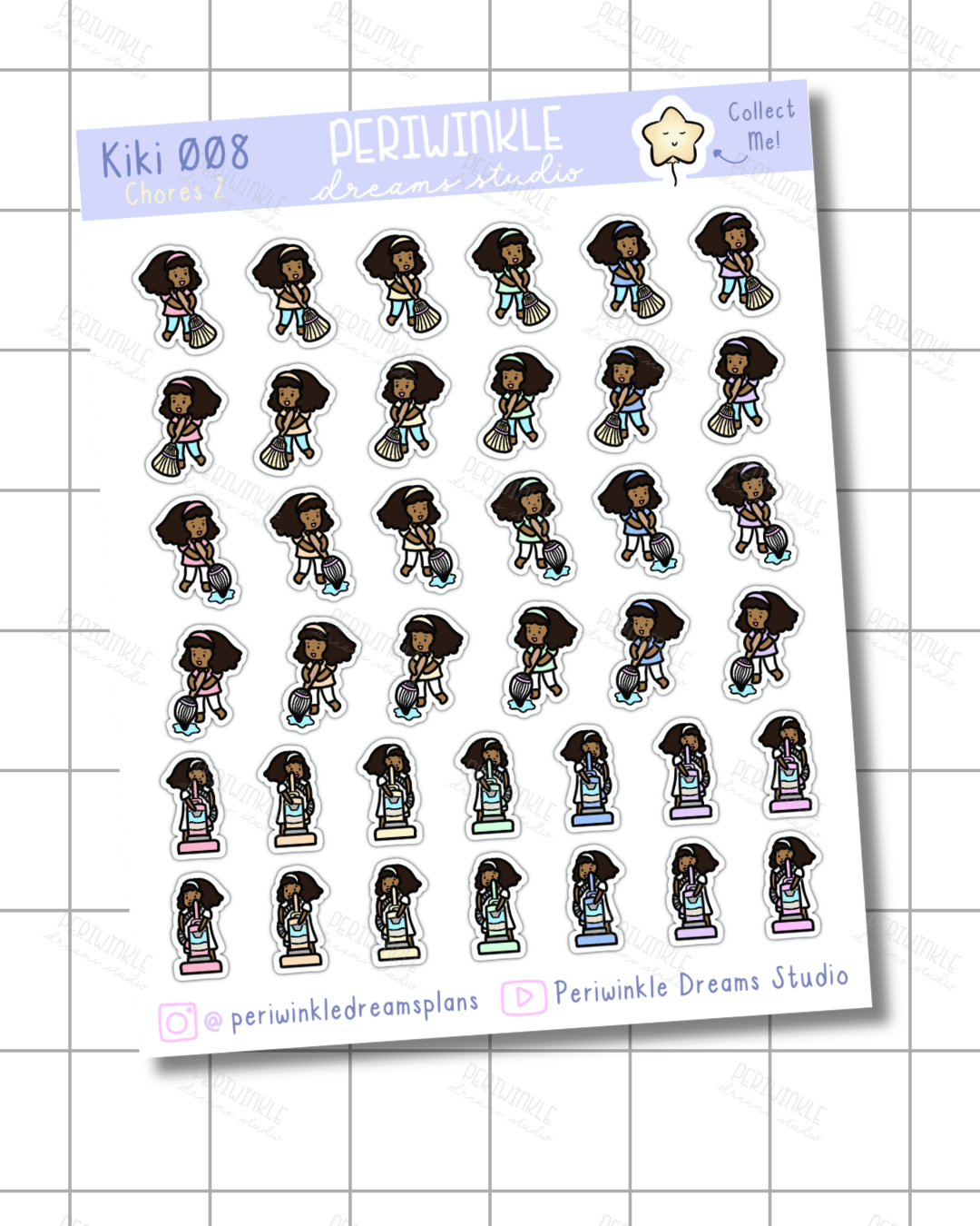 Kiki Doing Chores 2 (Sampler)