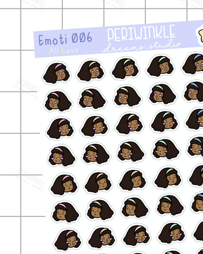 All Love Kiki Emoti Stickers