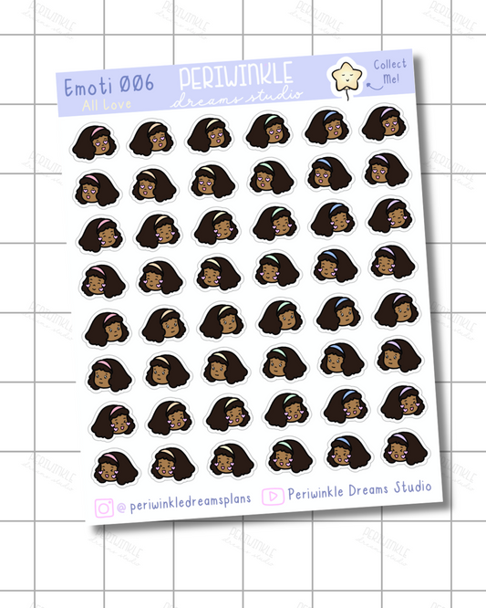 All Love Kiki Emoti Stickers