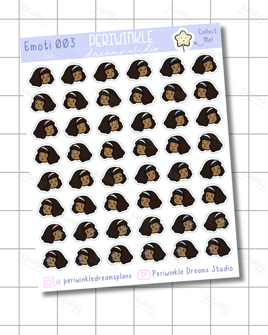 Sus Kiki Emoti Stickers