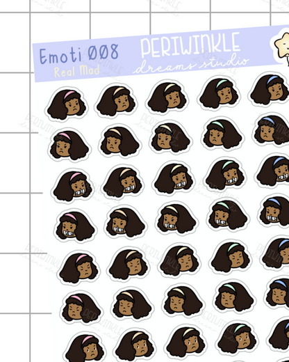 Real Mad Kiki Emoti Stickers