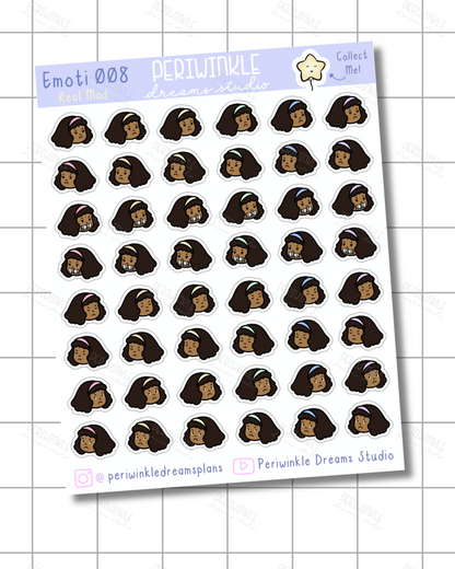 Real Mad Kiki Emoti Stickers