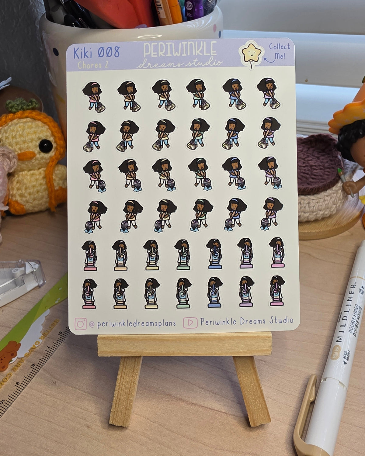 Kiki Doing Chores 2 (Sampler)