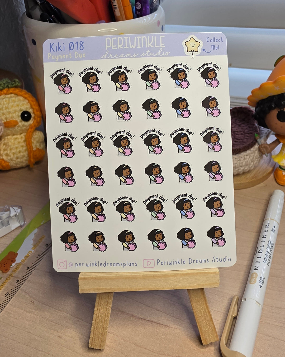 Kiki Payment is Due