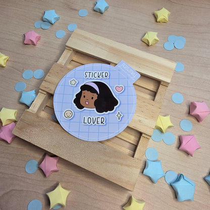Sticker Lover Die Cut Sticker