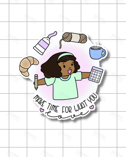 Do What You Love Die Cut Sticker