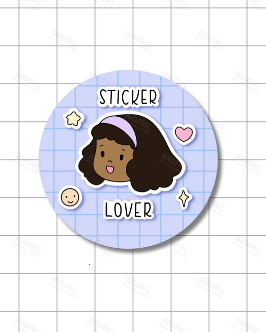 Sticker Lover Die Cut Sticker
